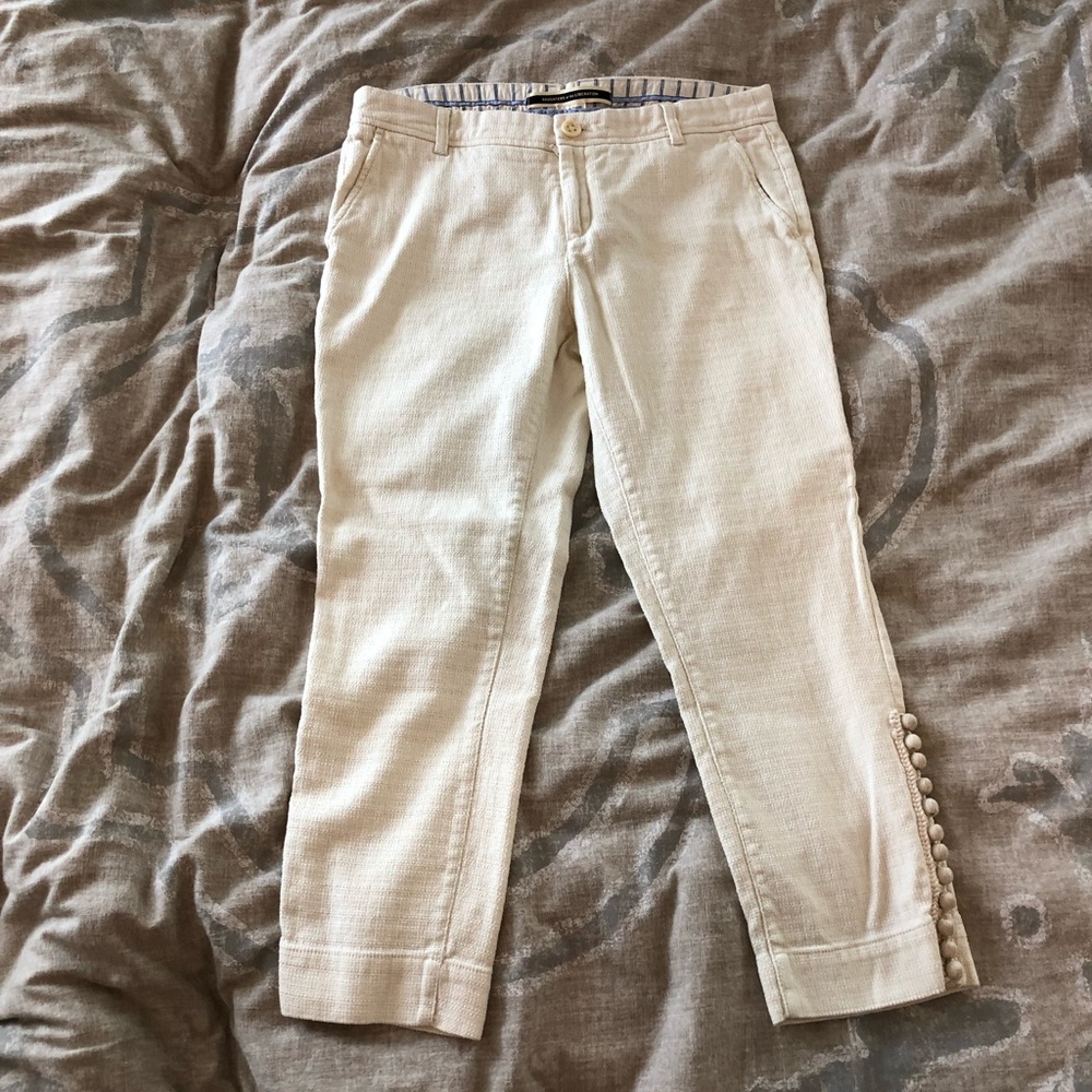 Cropped ankle pants